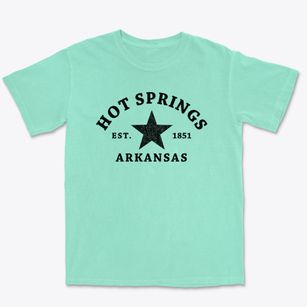 Hot Springs Arkansas Star Premium Heavyweight T-shirt