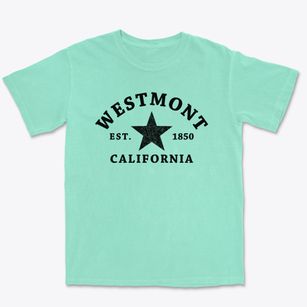 Westmont California Star Premium Heavyweight T-shirt