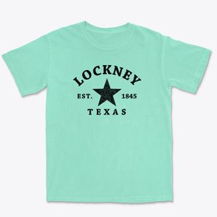 Lockney Texas Star Premium Heavyweight T-shirt