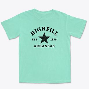 Highfill Arkansas Star Premium Heavyweight T-shirt