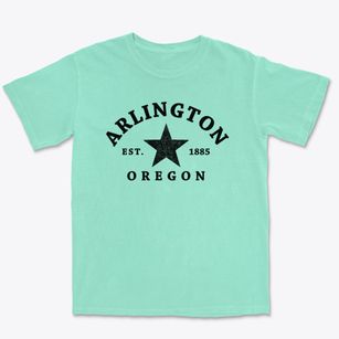 Arlington Oregon Star Premium Heavyweight T-shirt