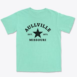 Aullville Missouri Star Premium Heavyweight T-shirt