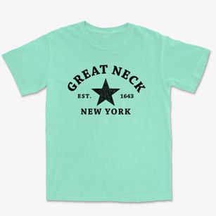 Great Neck New York Star Premium Heavyweight T-shirt