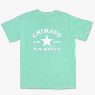 Chimayo New Mexico Star Premium Heavyweight T-shirt