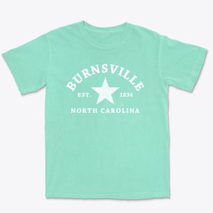 Burnsville North Carolina Star Premium Heavyweight T-shirt