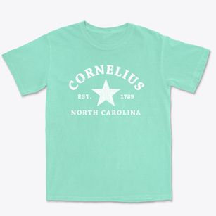 Cornelius North Carolina Star Premium Heavyweight T-shirt