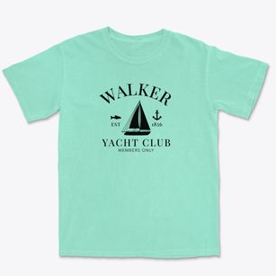 Walker Louisiana Yacht Club Premium Heavyweight T-shirt