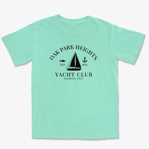 Oak Park Heights Minnesota Yacht Club Premium Heavyweight T-shirt