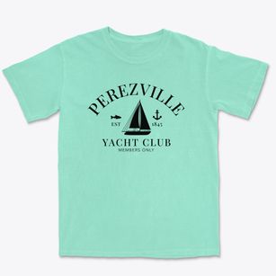 Perezville Texas Yacht Club Premium Heavyweight T-shirt