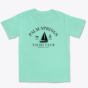 Palm Springs California Yacht Club Premium Heavyweight T-shirt