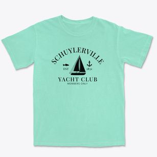 Schuylerville New York Yacht Club Premium Heavyweight T-shirt