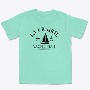 La Prairie Wisconsin Yacht Club Premium Heavyweight T-shirt