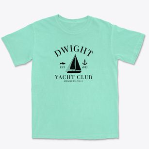 Dwight Kansas Yacht Club Premium Heavyweight T-shirt