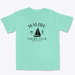 Malibu California Yacht Club Premium Heavyweight T-shirt