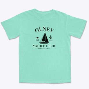 Olney Illinois Yacht Club Premium Heavyweight T-shirt