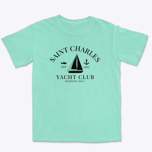 St. Charles Missouri Yacht Club Premium Heavyweight T-shirt