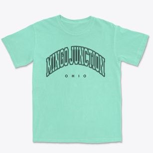 Mingo Junction Ohio Inline Premium Heavyweight T-shirt