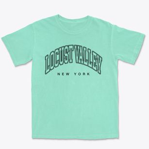 Locust Valley New York Inline Premium Heavyweight T-shirt