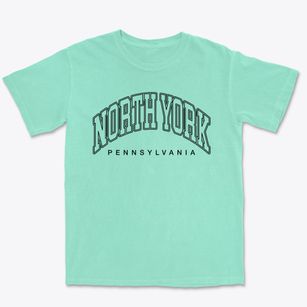 North York Pennsylvania Inline Premium Heavyweight T-shirt