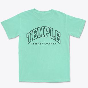 Temple Pennsylvania Inline Premium Heavyweight T-shirt