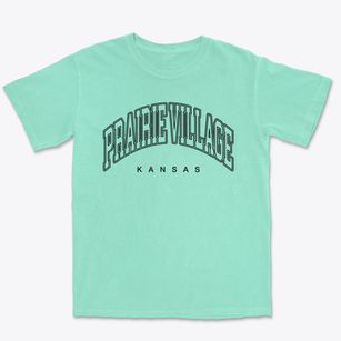 Prairie Village Kansas Inline Premium Heavyweight T-shirt