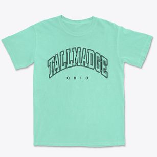 Tallmadge Ohio Inline Premium Heavyweight T-shirt