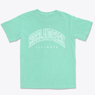 Highland Park Illinois Inline Premium Heavyweight T-shirt