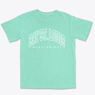 Bay St. Louis Mississippi Inline Premium Heavyweight T-shirt