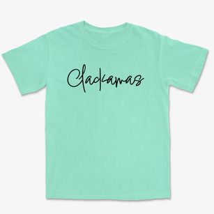 Clackamas Oregon Freestyle Premium Heavyweight T-shirt