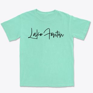 Lake Fenton Michigan Freestyle Premium Heavyweight T-shirt