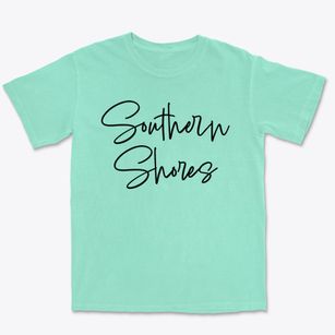 Southern Shores North Carolina Freestyle Premium Heavyweight T-shirt