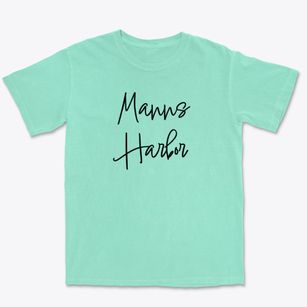 Manns Harbor North Carolina Freestyle Premium Heavyweight T-shirt