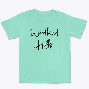Woodland Hills Nebraska Freestyle Premium Heavyweight T-shirt