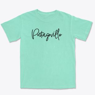 Portageville New York Freestyle Premium Heavyweight T-shirt