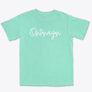 Ontonagon Michigan Freestyle Premium Heavyweight T-shirt