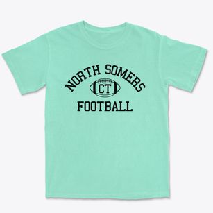 North Somers Connecticut Football Premium Heavyweight T-shirt