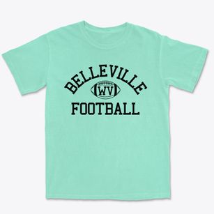 Belleville West Virginia Football Premium Heavyweight T-shirt