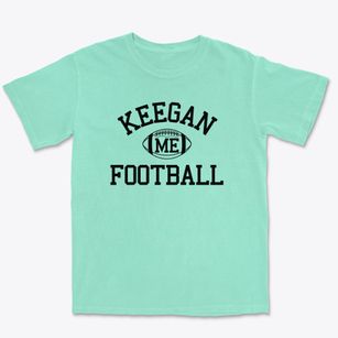 Keegan Maine Football Premium Heavyweight T-shirt