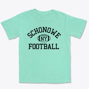 Schonowe New York Football Premium Heavyweight T-shirt