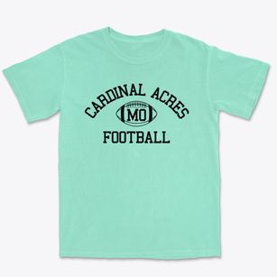 Cardinal Acres Missouri Football Premium Heavyweight T-shirt