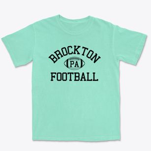Brockton Pennsylvania Football Premium Heavyweight T-shirt