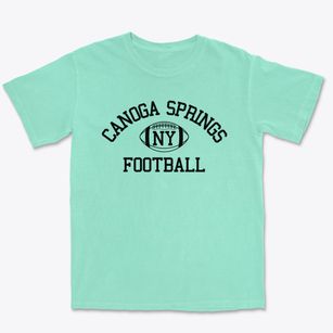 Canoga Springs New York Football Premium Heavyweight T-shirt