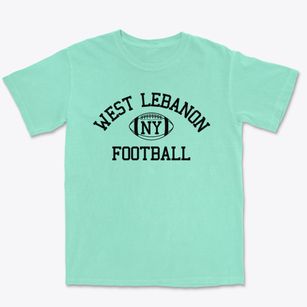 West Lebanon New York Football Premium Heavyweight T-shirt