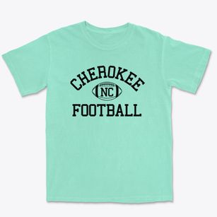 Cherokee North Carolina Football Premium Heavyweight T-shirt