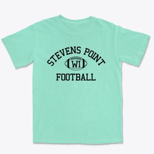 Stevens Point Wisconsin Football Premium Heavyweight T-shirt