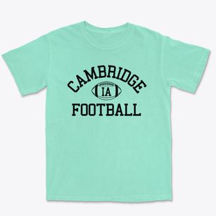 Cambridge Iowa Football Premium Heavyweight T-shirt