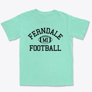 Ferndale Michigan Football Premium Heavyweight T-shirt
