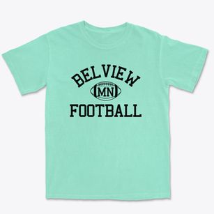 Belview Minnesota Football Premium Heavyweight T-shirt