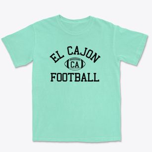El Cajon California Football Premium Heavyweight T-shirt