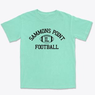 Sammons Point Illinois Football Premium Heavyweight T-shirt